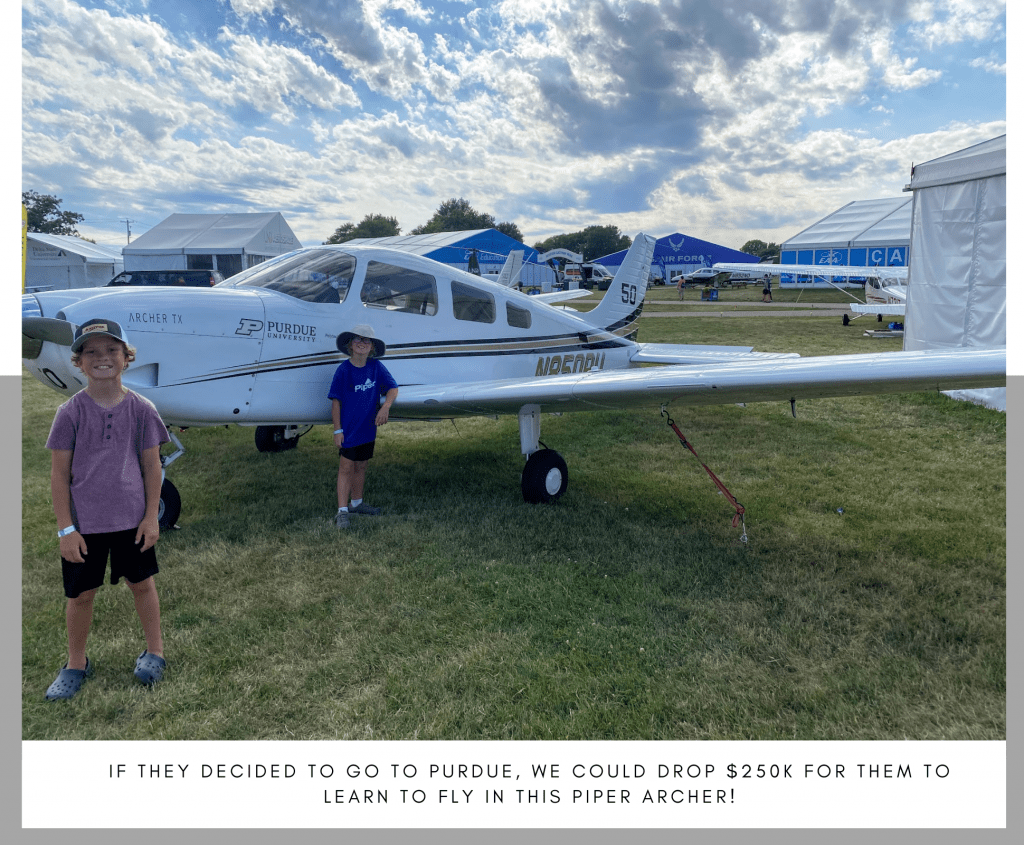 purdue training plane