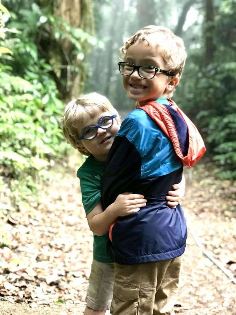 Kids at Monteverde Cloud Forest Preserve