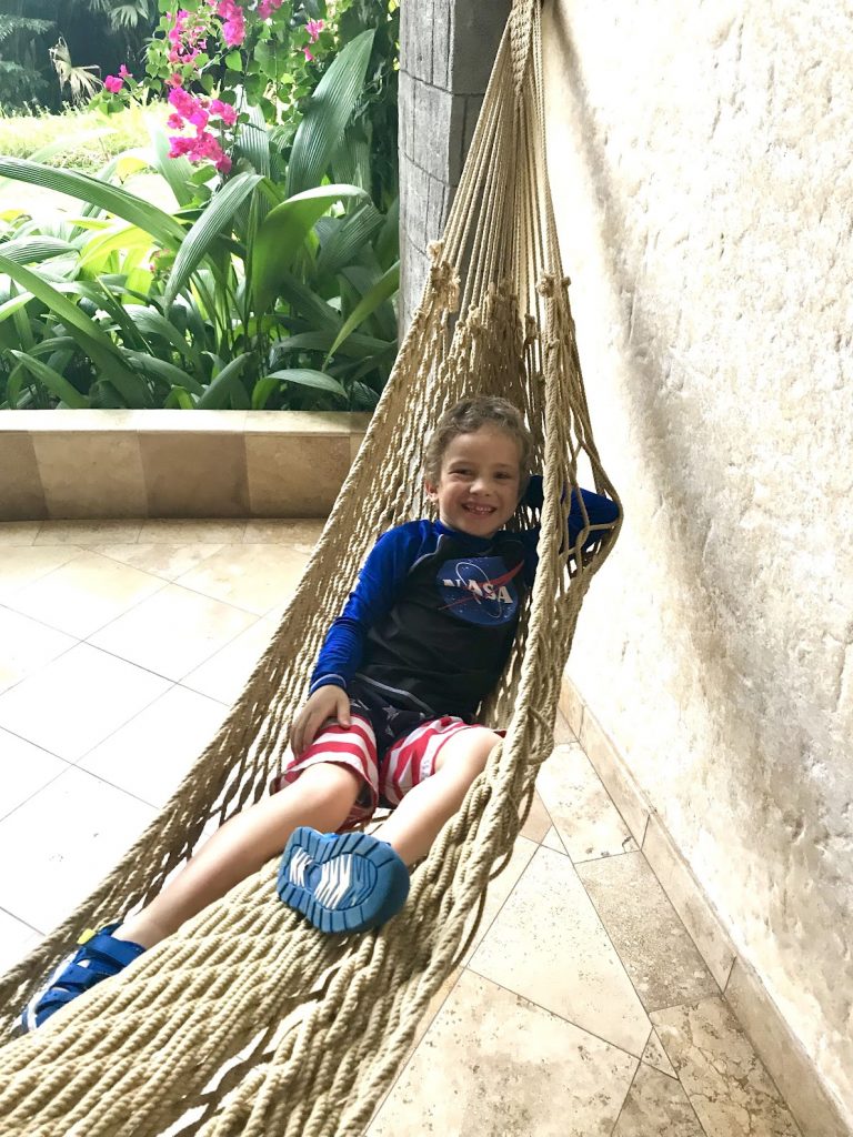 Hammock outside our room at The Springs Resort and Spa Arenal